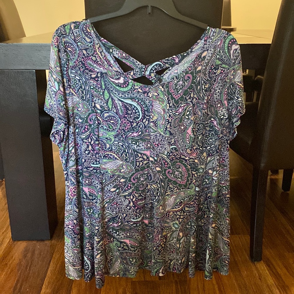Multi color sweet tunic